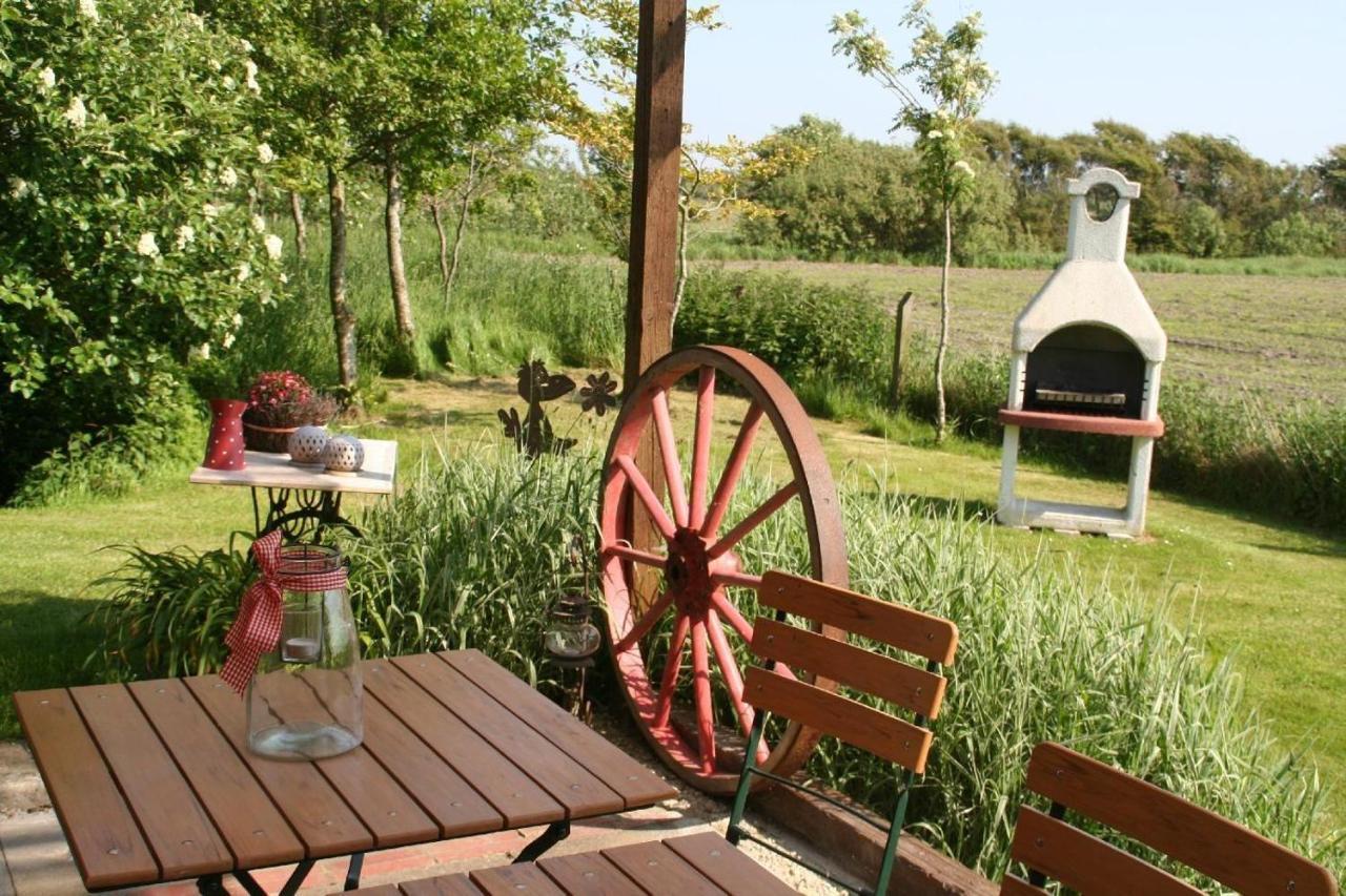 Ferienhof-Carstensen-Wohnung-Leuchtturm Süderende Eksteriør bilde